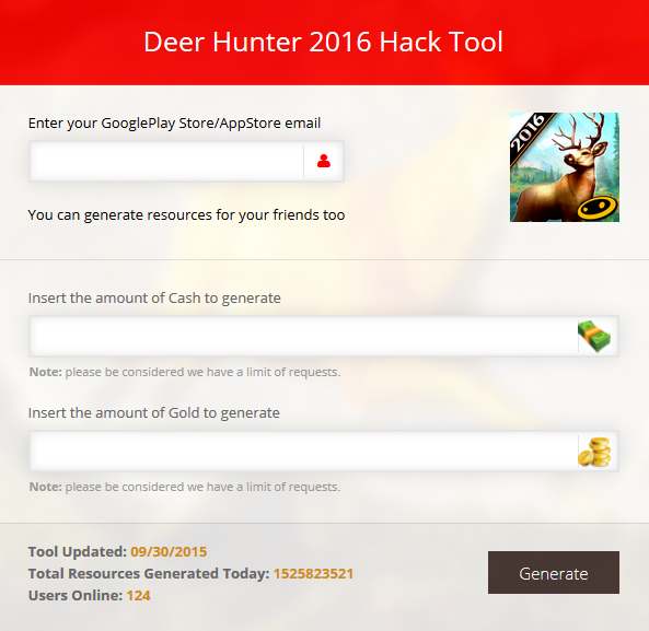 deer hunter 2016 android hack